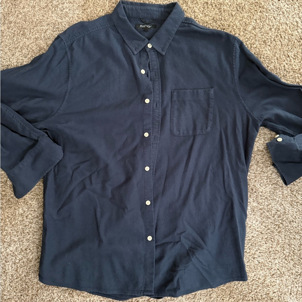 Proof men’s button down